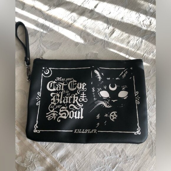 KILLSTAR Cat Eye makeup bag/clutch AUTHENTIC - Picture 3 of 7